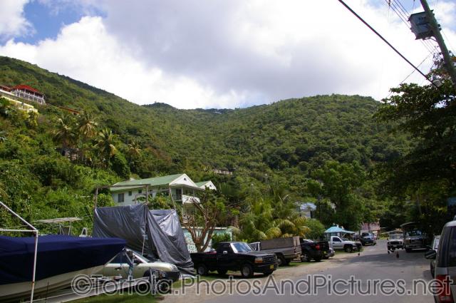 Street behind beach at Cane Garden Bay in Tortola.jpg

