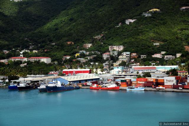 BVI Ports Authority Tortola Industrial Port Area
