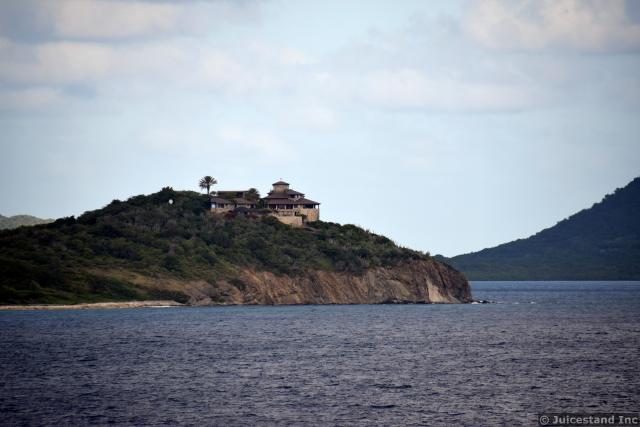 Castle-like Home on Buck Island BVI