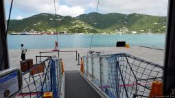 Cruise Ship Gangway to Tortola Cruise Ship Pier