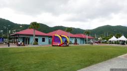 Grassy Area at Tortola Pier Park