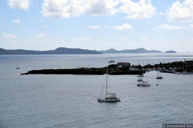 Hills and Yachts of Tortola

