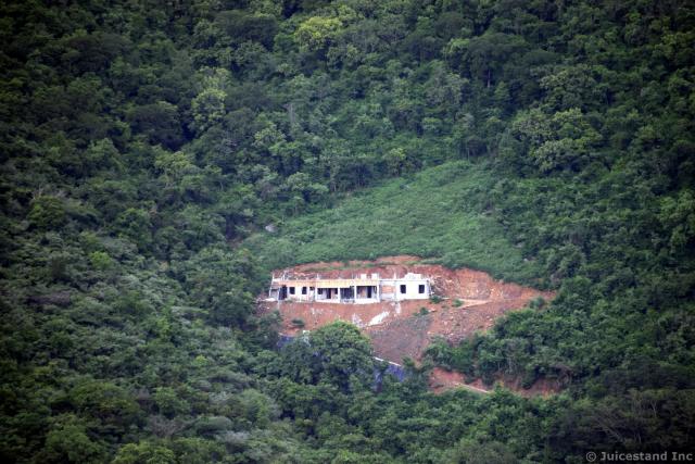Home Under Construction in Hills of Road Town BVI
