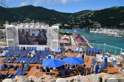 Norwegian Escape View of Tortola