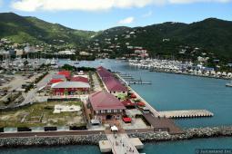 Tortola Cruise Pier Park and Road Town Area

