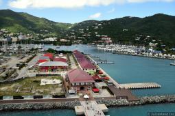 Tortola Cruise Pier Park and Road Town Area