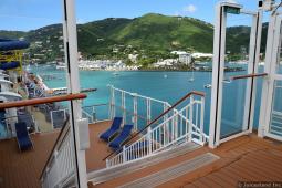 Tortola Seen from Cruise Ship NCL Escape