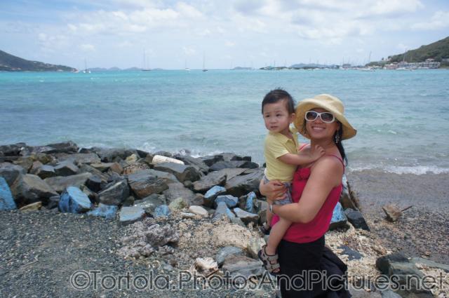 Darwin being held by mommy in Tortola.jpg