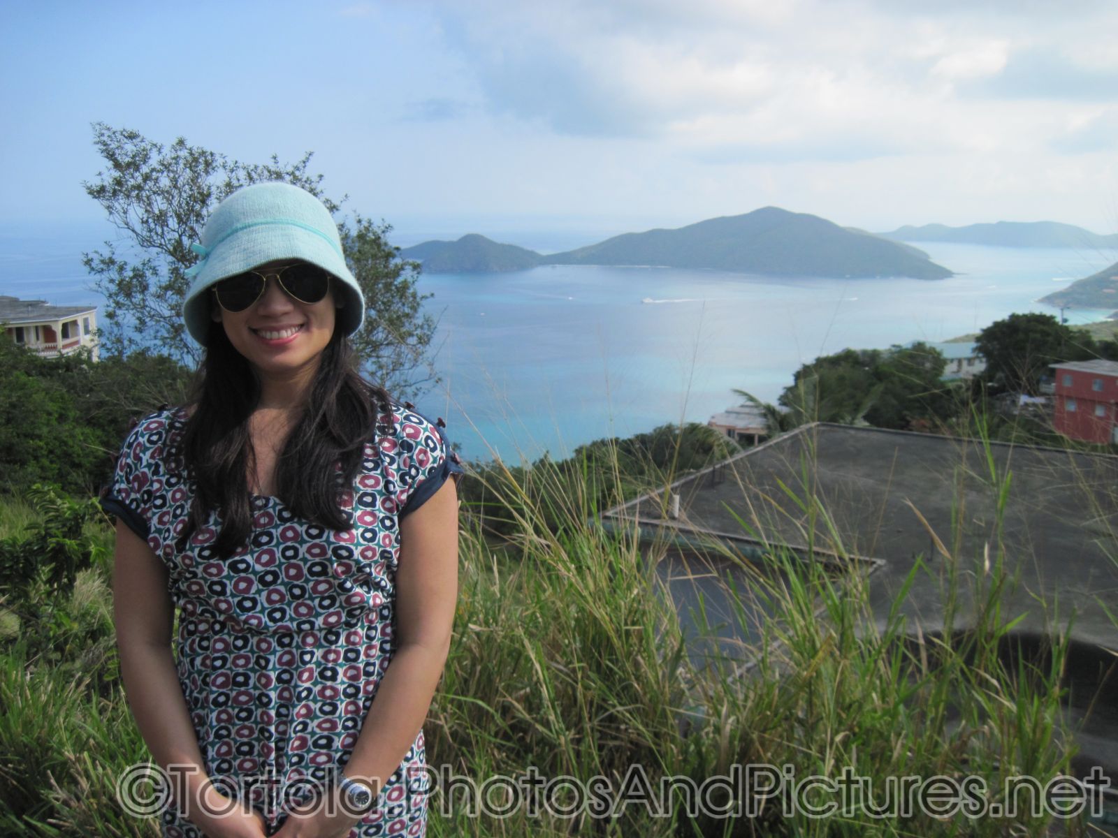 Joann on a mountain road in Tortola.jpg
